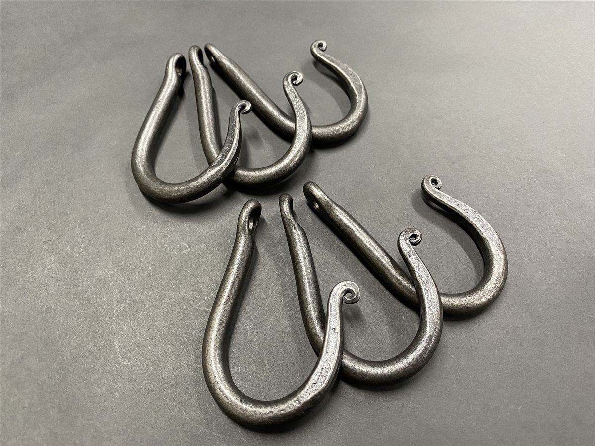 Hand-forged hooks and hangers