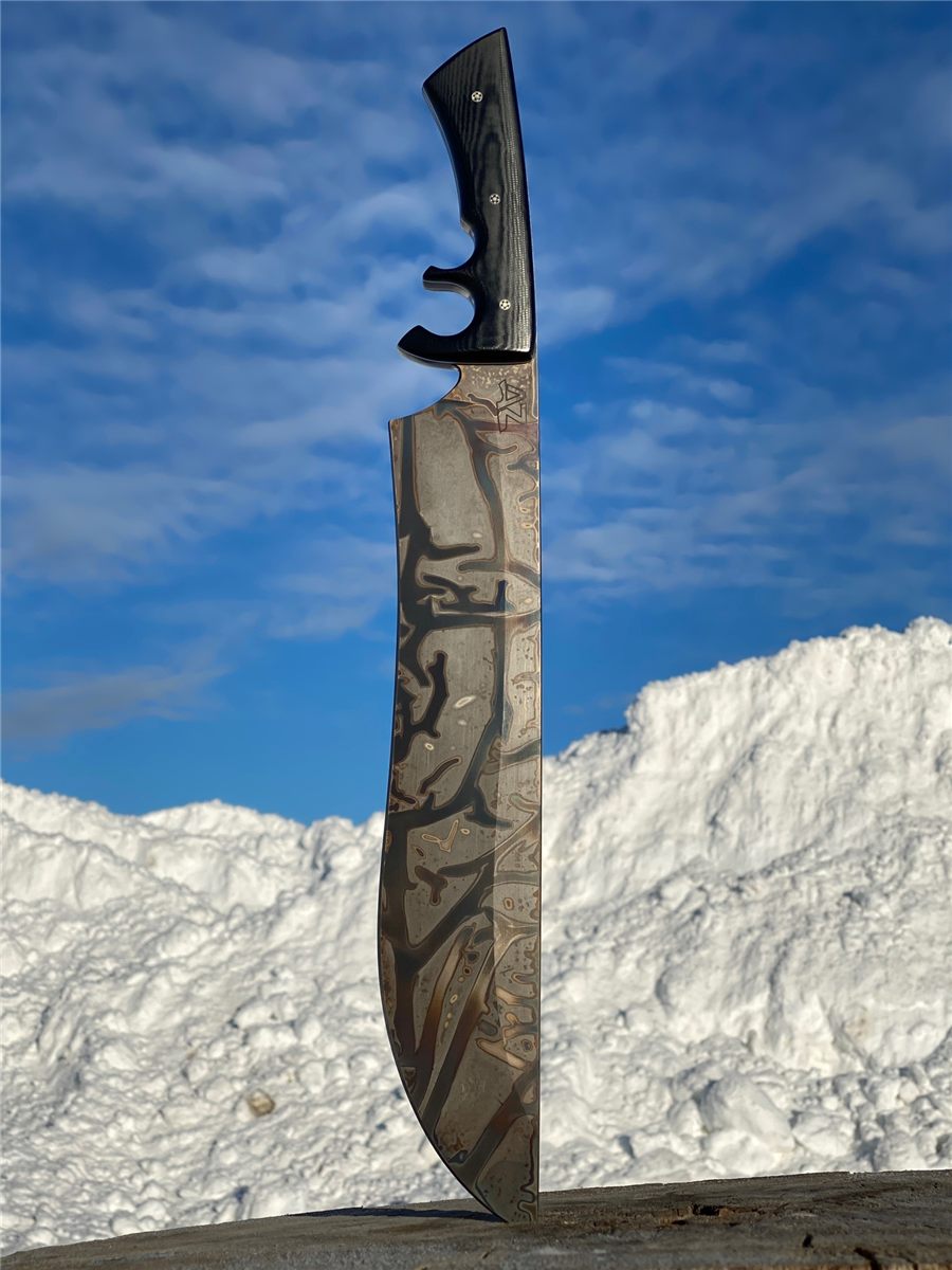 The Mammoth - custom knife by AZ Custom Knives